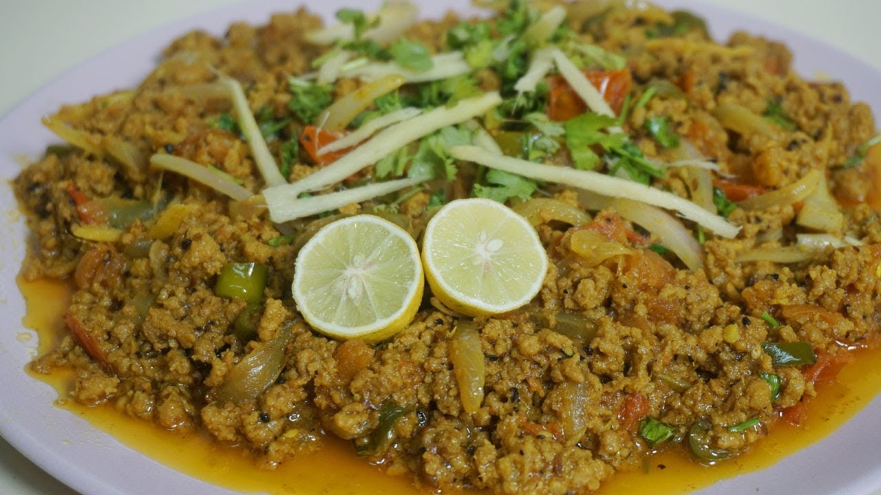 Kali Mirch Ka Keema (Black Pepper Mince)