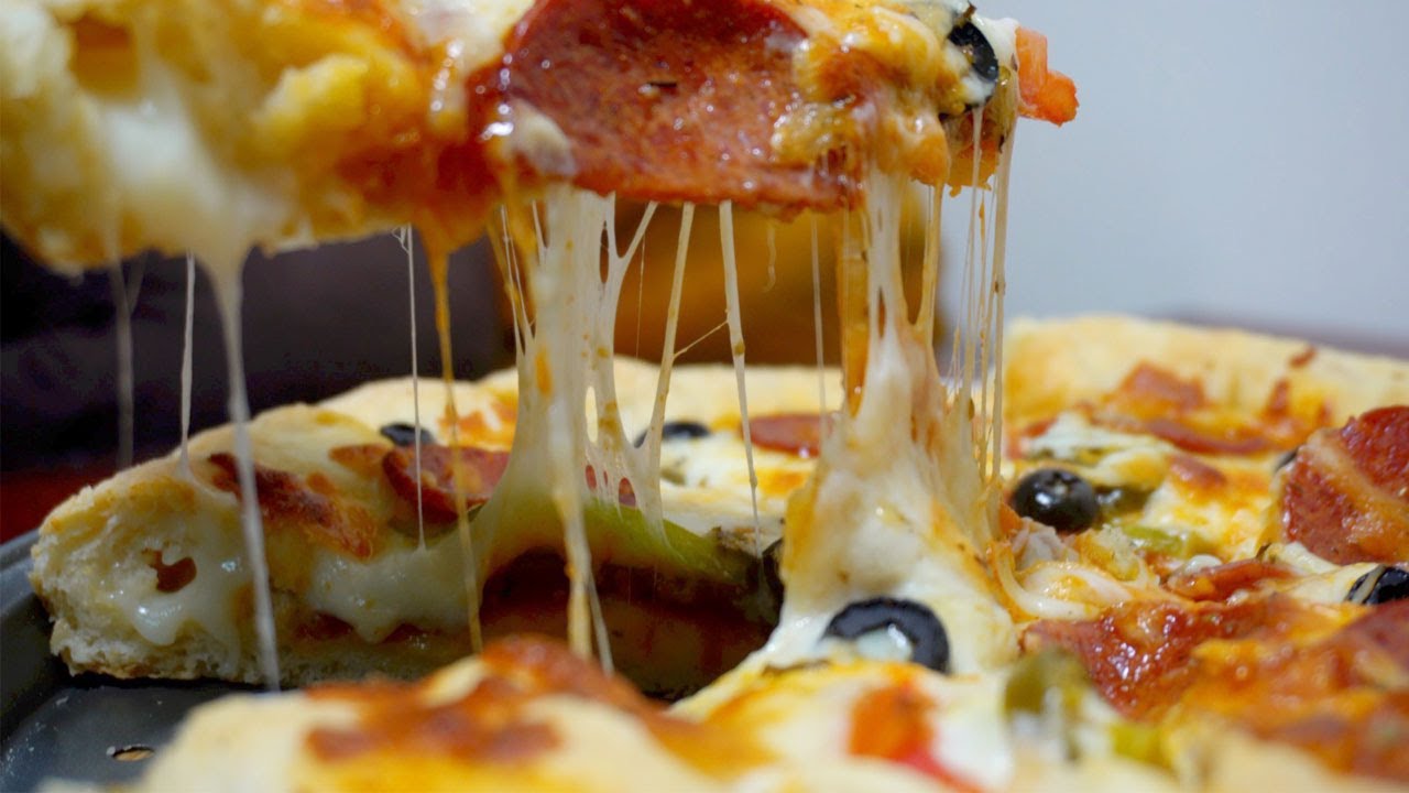 Pepperoni Stuffed Crust Pizza